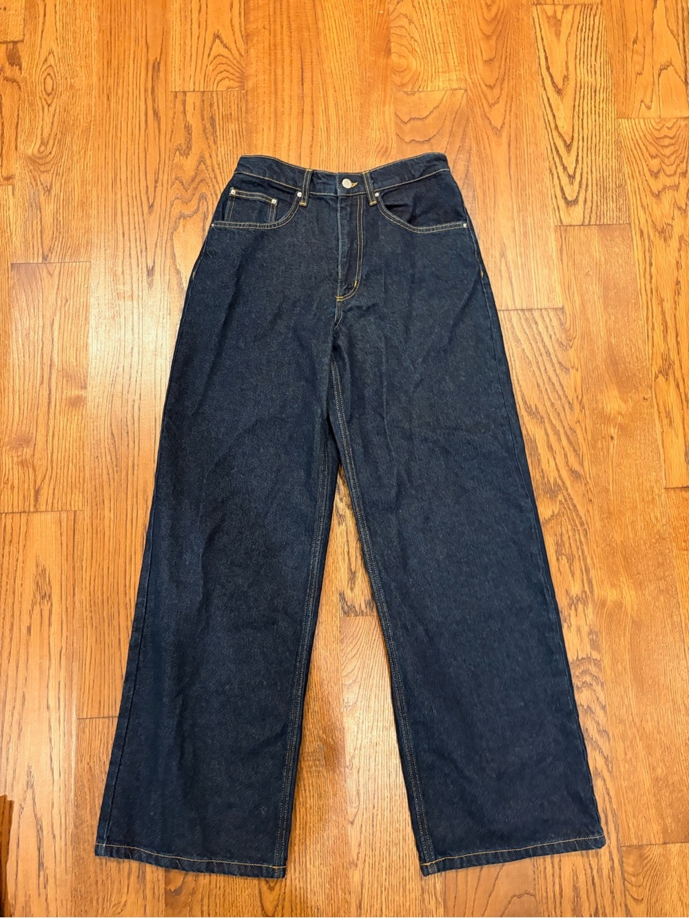 Khy Classic Low Rise Denim in Dark Wash - Picture 3 of 3